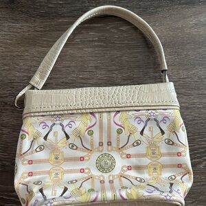 Elegant Cream and Tan Women's Bag